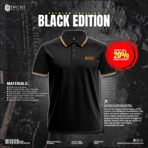Premium Quality Polo shirt "Black Edition"