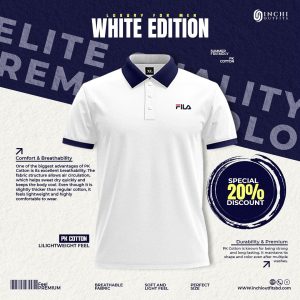 Premium Quality Polo shirt "White Edition"