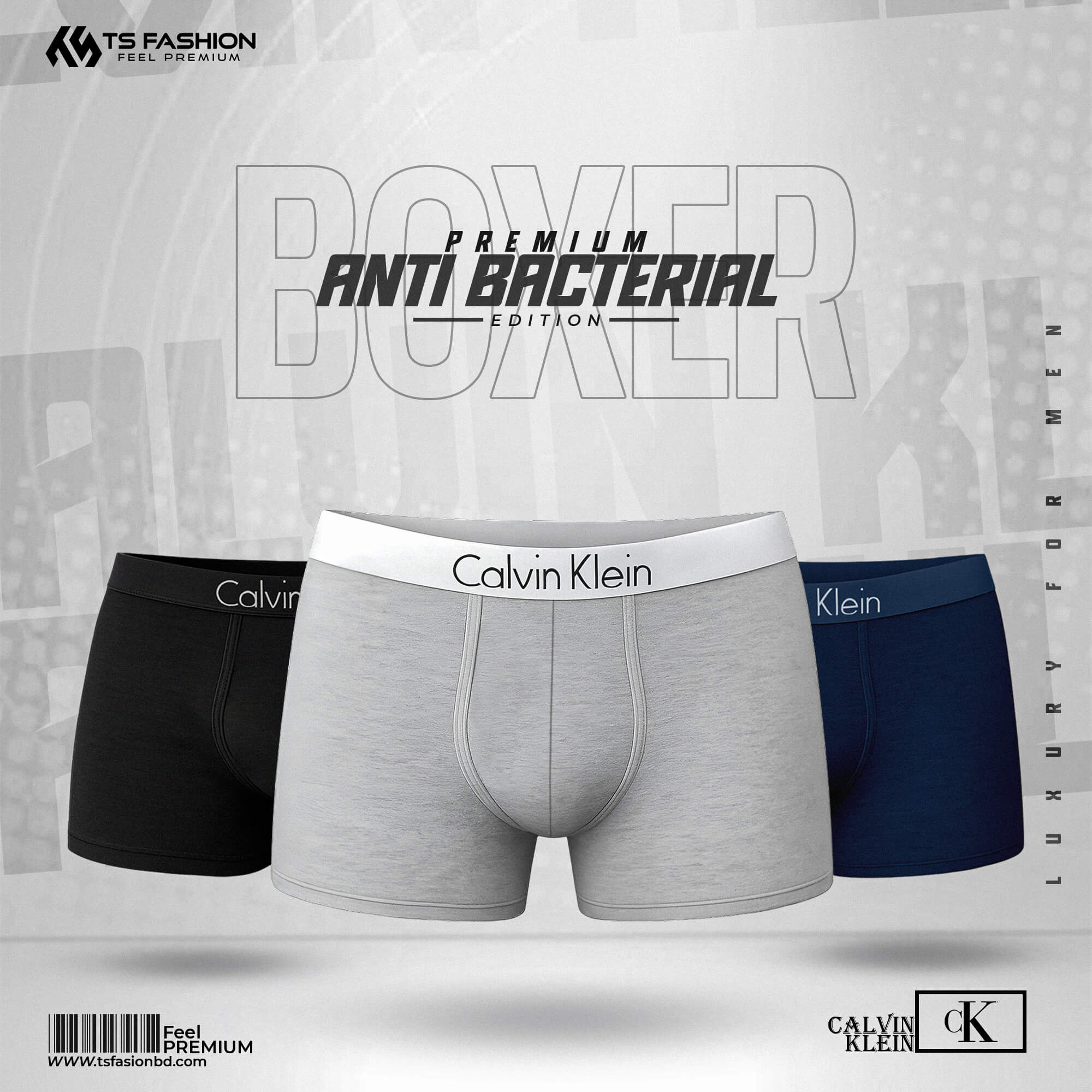 Men’s Premium Boxer (3pcs Combo)